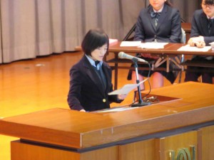 看護実習体験発表３