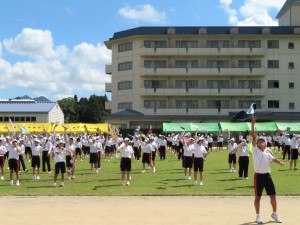 9.3マスゲーム３年1